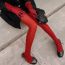 Fashion Big Red (medium Thickness) Velvet Mesh See-through Stockings