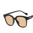 Fashion Leopard Gray Chip Ac Square Sunglasses
