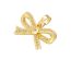 Fashion 2# Copper Diamond Bow Pendant