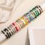 Fashion Amazon Onyx Beaded Geometric Bracelet