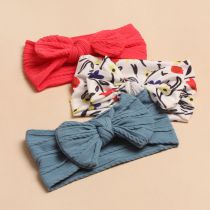 Fashion B Fabric Bow Children's Headband Set