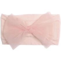 Fashion Pink Nylon Mesh Bow Children's Headband
