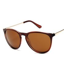 Fashion Sand Black Gray Flakes Pc Large Frame Sunglasses