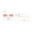 Fashion Rice Frame Ac Hollow Oval Children's Sunglasses