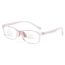 Fashion White Frame Silicone Children's Square Glasses Frames