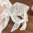 Fashion Five Petals Flower Lace Floral Triangle Headscarf