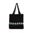 Fashion Black Knitted Large Capacity Children's Shoulder Bag