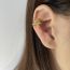 Fashion One Platinum Right Ear Zircon Swan Ear Clip Copper Diamond Swan Ear Clip (single)