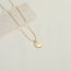 Fashion Yellow Little Boy Gold-plated Copper And Diamond Necklace For Little Boy