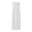 Fashion White Polyester Tube Top Dress