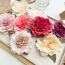 Fashion Peony Fairy White Simulated Flower Gripper