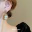Fashion Portrait (real Gold Plating) Alloy Diamond Portrait Earrings