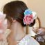Fashion 2# Hairpin-style 2 Fabric Flower Pearl Tassel Hairpin