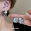 Fashion Pearl (real Gold Plating) Geometric Flower Irregular Earrings