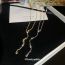 Fashion Necklace - Silver Copper Inlaid Zirconium Chain Necklace