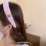 Fashion 3# Hairband-letter Metal Letters Fabric Wide-brimmed Headband