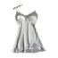 Fashion Claret Lace Suspender Nightgown