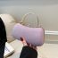 Fashion Pink Fine Glitter Clip Handbag