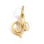 Fashion F-gold Stainless Steel 26 Letter Pendant