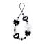Fashion A-with Logo Geometric Beaded Heart Bow Phone String
