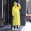 Fashion 100g Eva Flat Mouth-yellow Eva Disposable Poncho