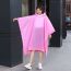 Fashion Pink Eva Cloak Square Backpack Raincoat
