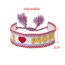 Fashion Color 2 Embroidered Letters Momo Love Tassel Bracelet