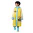 Fashion Blue Astronaut Eva Cartoon Children's Raincoat