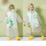 Fashion Green Dinosaur Eva Hooded Children's Raincoat