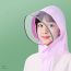 Fashion Mint Green Eva Children's Hooded Raincoat