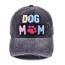 Fashion Black - Dog Mama Letter Embroidered Baseball Cap
