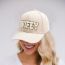 Fashion Style 4-camouflage Wifey Corduroy Baseball Cap Letter Embroidered Baseball Cap