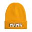 Fashion Mini-yellow Woolen Hat Letter Embroidered Knitted Beanie