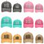 Fashion Rose Red-three Lines Letters Mini Baseball Cap Letter Embroidered Children's Baseball Cap