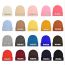 Fashion Off-white-parent-child Knitted Hat Letter Embroidered Knitted Parent-child Beanie