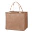 Fashion Flax Yellow Cotton And Linen Large Capacity Handbag