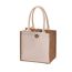Fashion Vertical Medium Orange Juice Cotton And Linen Large Capacity Handbag
