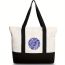 Fashion Blue And White Picture 1 Canvas Printed Large Capacity Shoulder Bag