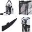 Fashion Gray Transparent 40 Silk Transparent Pvc Large Capacity Crossbody Bag