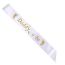 Fashion Mummy Fabric Hot Stamping Letter Etiquette Belt