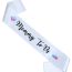 Fashion Suit Fabric Hot Stamping Letter Etiquette Badge Set With Lace