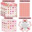 Fashion 24pcs/set (with Stickers + Calling Cards) Mother's Day Board Game Card Set
