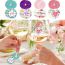 Fashion Mother's Day Wine Glass Card Mother's Day Wine Bottle Label