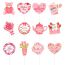 Fashion Mother's Day Small Flag Mother's Day Cake Insert