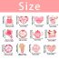 Fashion Mother's Day Small Flag Mother's Day Cake Insert