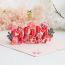 Fashion Love Cherry Blossom Tree 3d Paper Sculpture Greeting Card