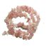 Fashion Pink Opal Irregular Crystal Gravel Bead Diy Necklace