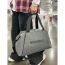 Fashion Black Nylon Large Capacity Crossbody Bag