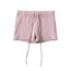 Fashion Pink Strappy Straight Shorts