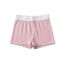 Fashion Light Pink Cotton Buttoned Shorts